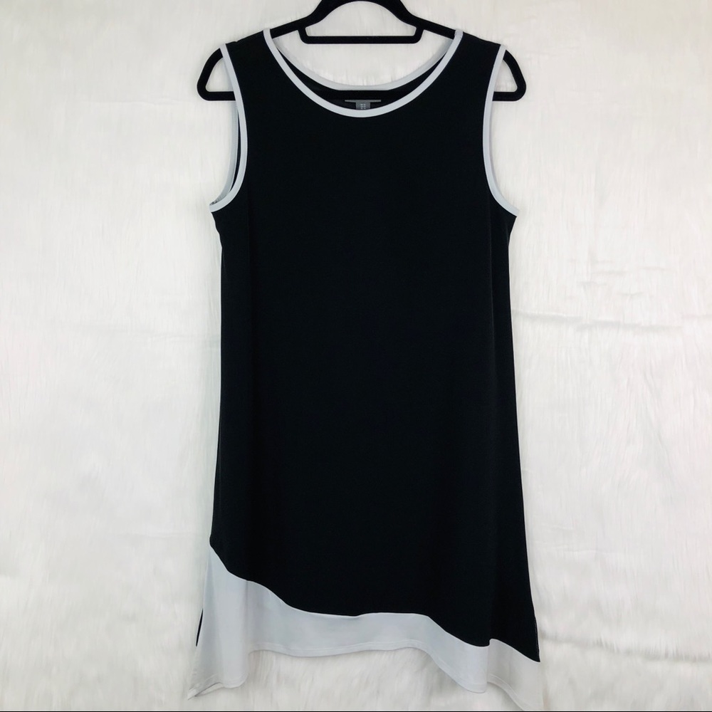 Donna Ricco Black Shift Dress